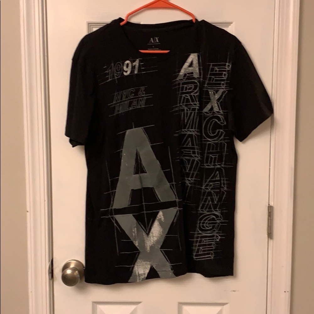 Black Armani exchange t shirt